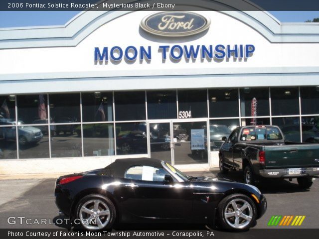 2006 Pontiac Solstice Roadster in Mysterious Black