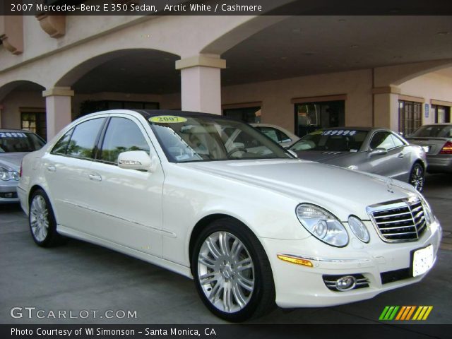 2007 Mercedes-Benz E 350 Sedan in Arctic White