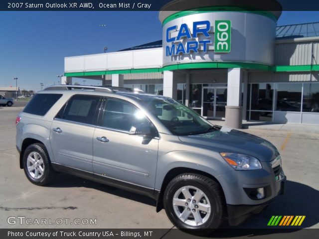 2007 Saturn Outlook XR AWD in Ocean Mist