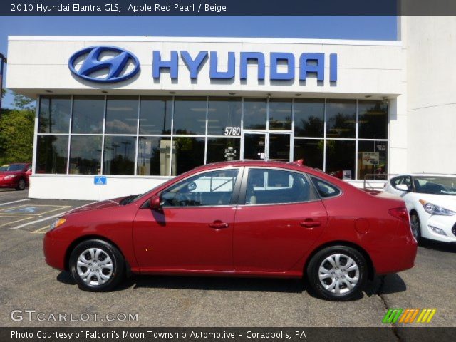 2010 Hyundai Elantra GLS in Apple Red Pearl