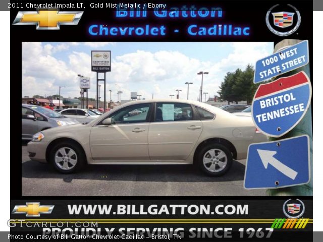2011 Chevrolet Impala LT in Gold Mist Metallic