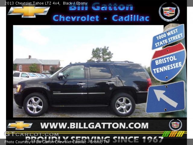 2013 Chevrolet Tahoe LTZ 4x4 in Black