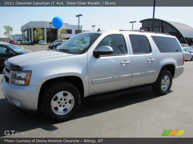 2011 Chevrolet Suburban LT 4x4 in Sheer Silver Metallic
