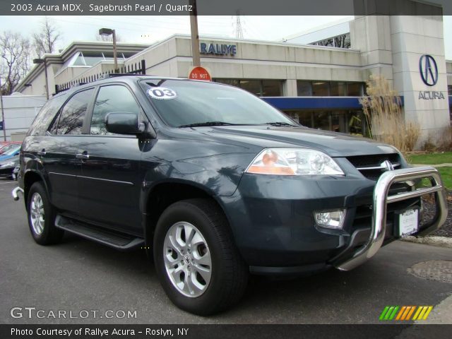 2003 Acura MDX  in Sagebrush Pearl