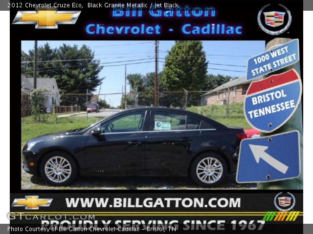 2012 Chevrolet Cruze Eco in Black Granite Metallic