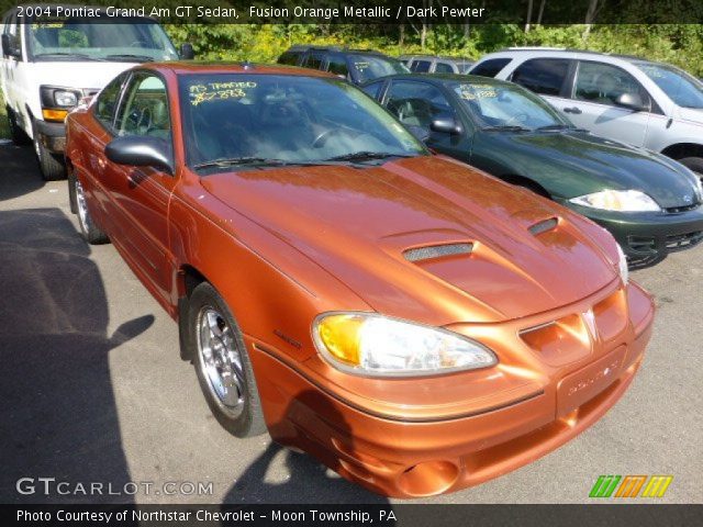 2004 Pontiac Grand Am GT Sedan in Fusion Orange Metallic