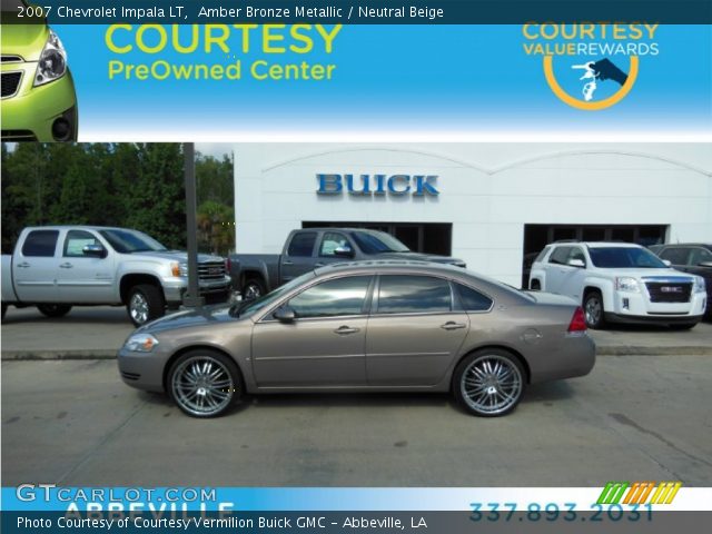 2007 Chevrolet Impala LT in Amber Bronze Metallic
