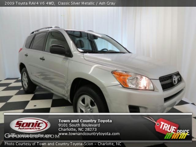 2009 Toyota RAV4 V6 4WD in Classic Silver Metallic