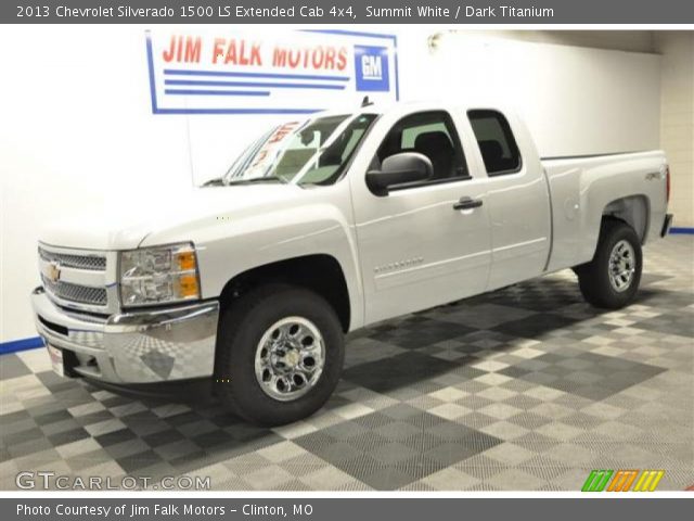 2013 Chevrolet Silverado 1500 LS Extended Cab 4x4 in Summit White