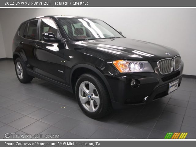 2012 BMW X3 xDrive 28i in Jet Black
