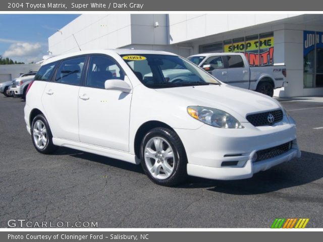 2004 Toyota Matrix  in Super White