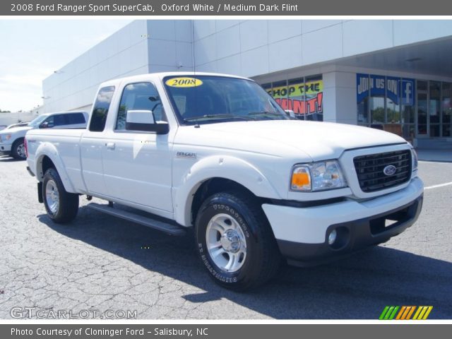 2008 Ford Ranger Sport SuperCab in Oxford White