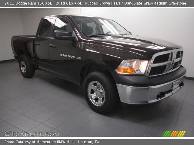 2011 Dodge Ram 1500 SLT Quad Cab 4x4 in Rugged Brown Pearl