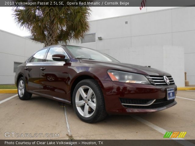 2013 Volkswagen Passat 2.5L SE in Opera Red Metallic