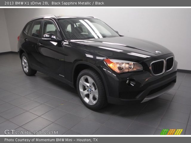 2013 BMW X1 sDrive 28i in Black Sapphire Metallic