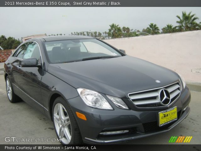 2013 Mercedes-Benz E 350 Coupe in Steel Grey Metallic