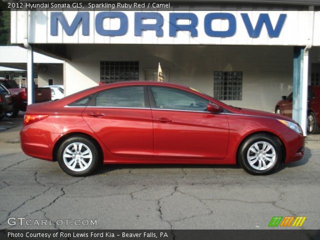 2012 Hyundai Sonata GLS in Sparkling Ruby Red