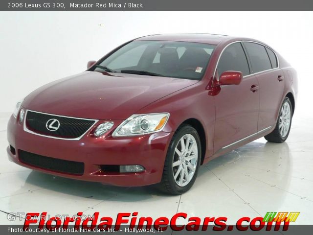 2006 Lexus GS 300 in Matador Red Mica