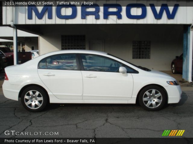 2011 Honda Civic LX Sedan in Taffeta White