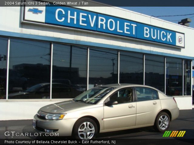 2004 Saturn ION 3 Sedan in Golden Wheat