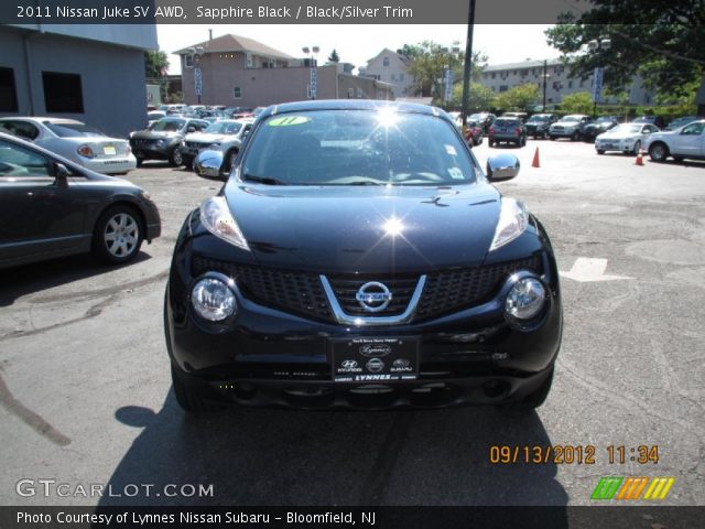 2011 Nissan Juke SV AWD in Sapphire Black