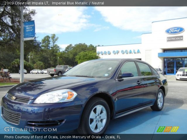 2009 Chevrolet Impala LT in Imperial Blue Metallic