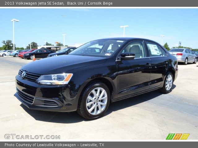 2013 Volkswagen Jetta SE Sedan in Black Uni