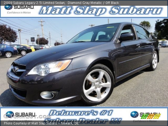 2009 Subaru Legacy 2.5i Limited Sedan in Diamond Gray Metallic