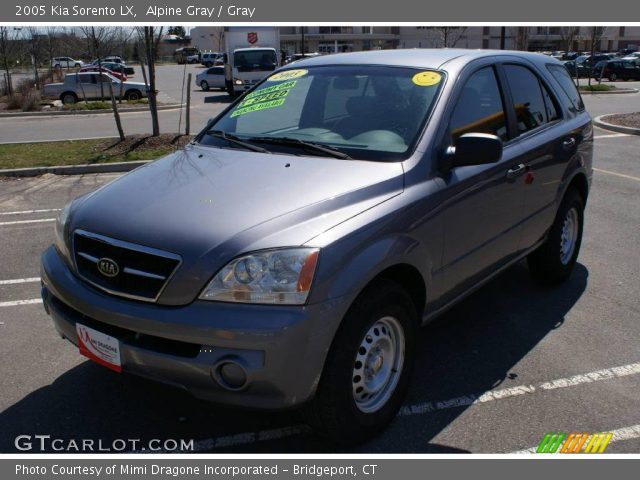 2005 Kia Sorento LX in Alpine Gray