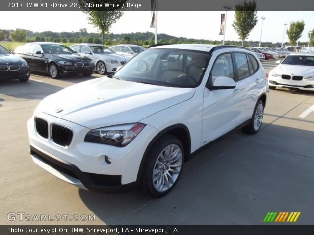 2013 BMW X1 sDrive 28i in Alpine White