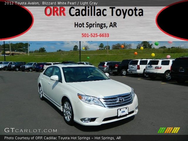 2012 Toyota Avalon  in Blizzard White Pearl