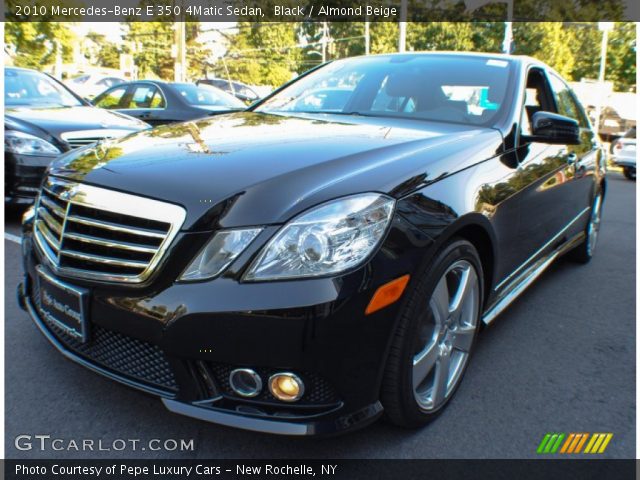 2010 Mercedes-Benz E 350 4Matic Sedan in Black
