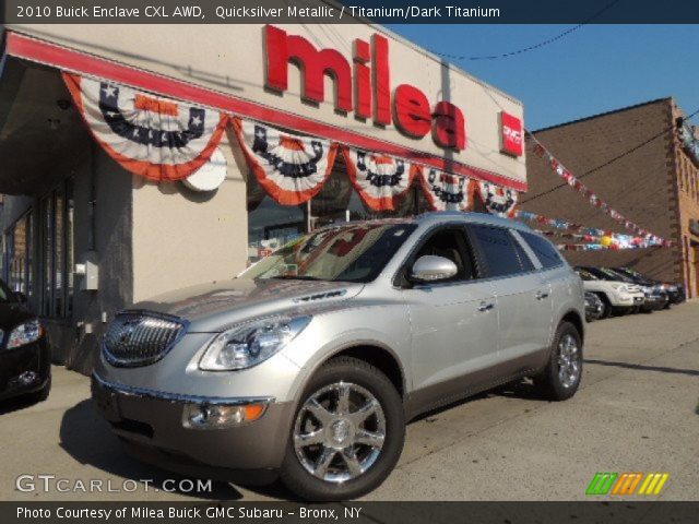 2010 Buick Enclave CXL AWD in Quicksilver Metallic