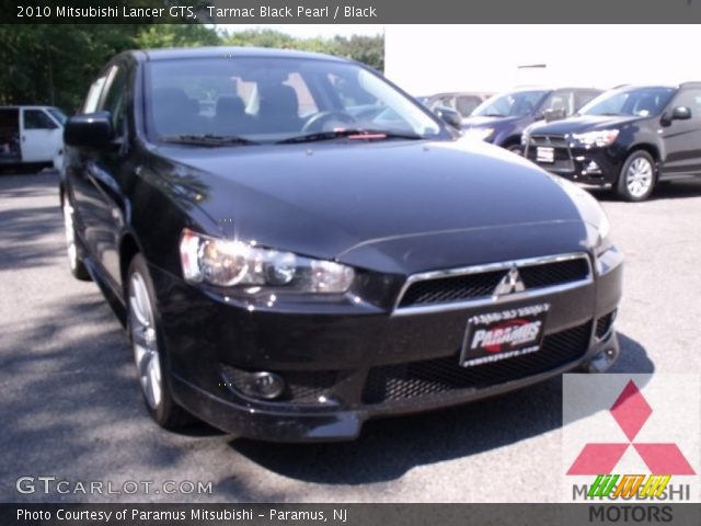 2010 Mitsubishi Lancer GTS in Tarmac Black Pearl