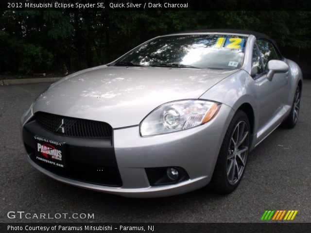 2012 Mitsubishi Eclipse Spyder SE in Quick Silver