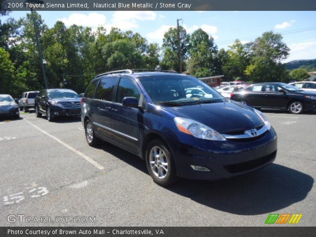 2006 Toyota Sienna Limited in Nautical Blue Metallic