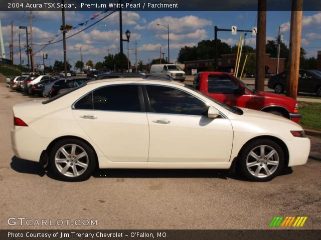 2004 Acura TSX Sedan in Premium White Pearl