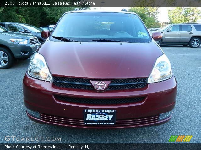 2005 Toyota Sienna XLE in Salsa Red Pearl