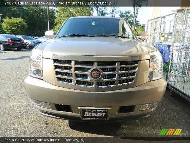 2007 Cadillac Escalade AWD in Radiant Bronze