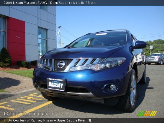 2009 Nissan Murano LE AWD in Deep Sapphire Metallic