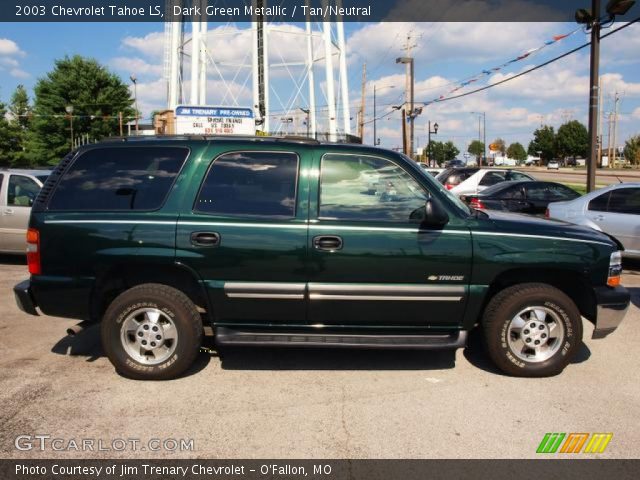 2003 Chevrolet Tahoe LS in Dark Green Metallic