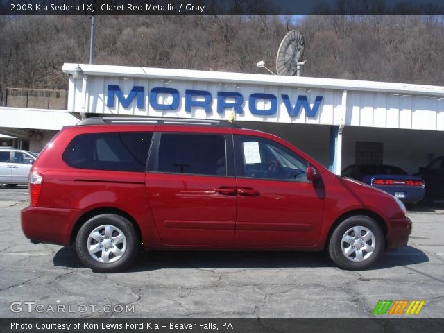 2008 Kia Sedona LX in Claret Red Metallic