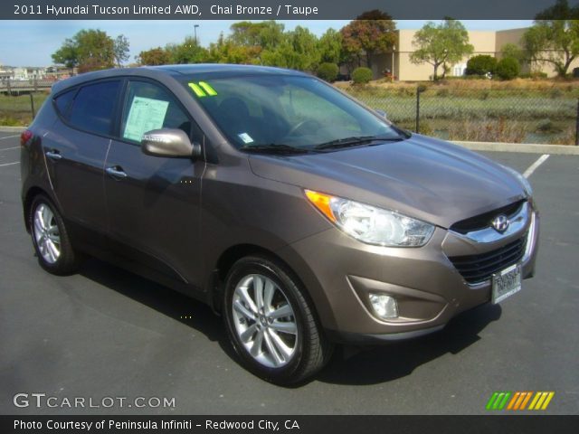 2011 Hyundai Tucson Limited AWD in Chai Bronze