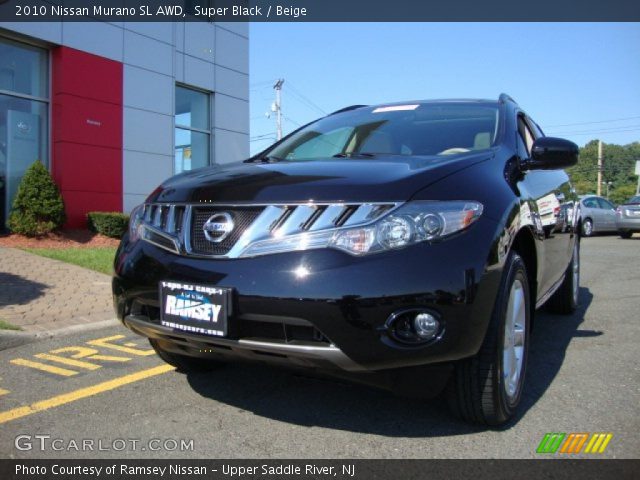 2010 Nissan Murano SL AWD in Super Black
