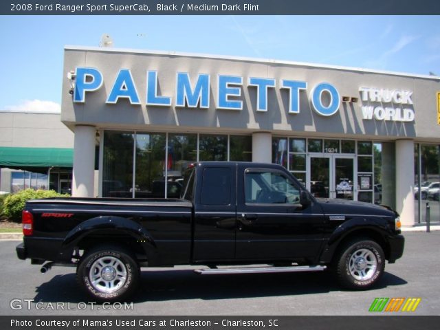 2008 Ford Ranger Sport SuperCab in Black
