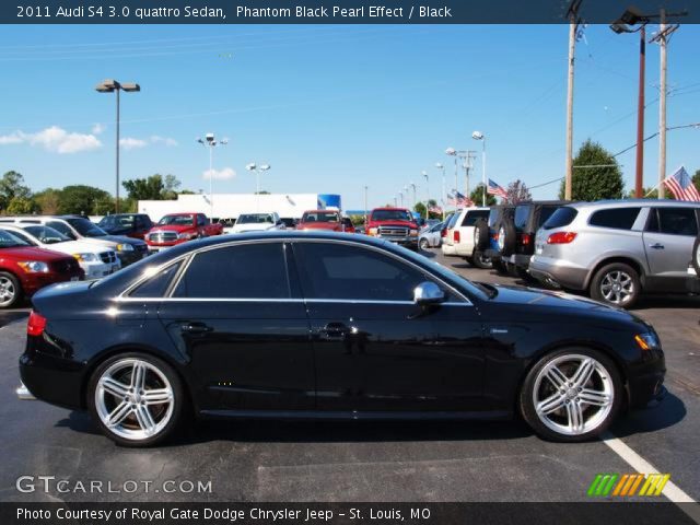 2011 Audi S4 3.0 quattro Sedan in Phantom Black Pearl Effect