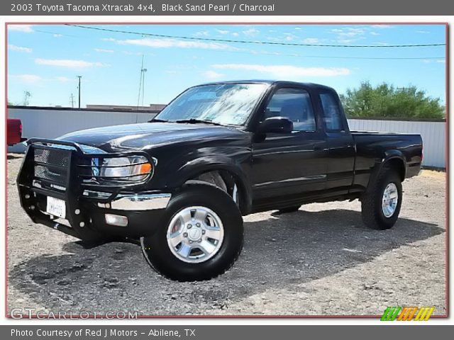 2003 Toyota Tacoma Xtracab 4x4 in Black Sand Pearl