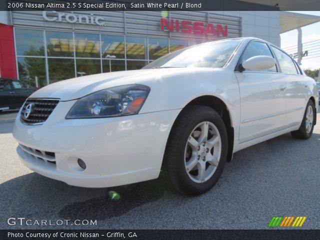 2006 Nissan Altima 2.5 S Special Edition in Satin White Pearl