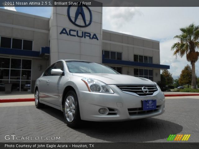 2011 Nissan Altima 2.5 S in Brilliant Silver