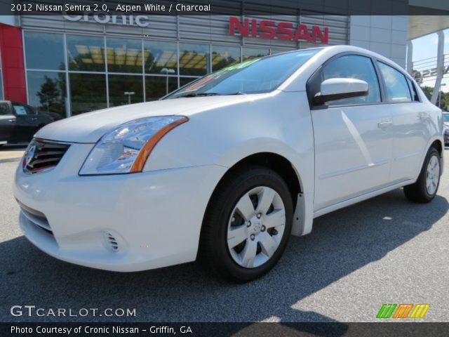 2012 Nissan Sentra 2.0 in Aspen White